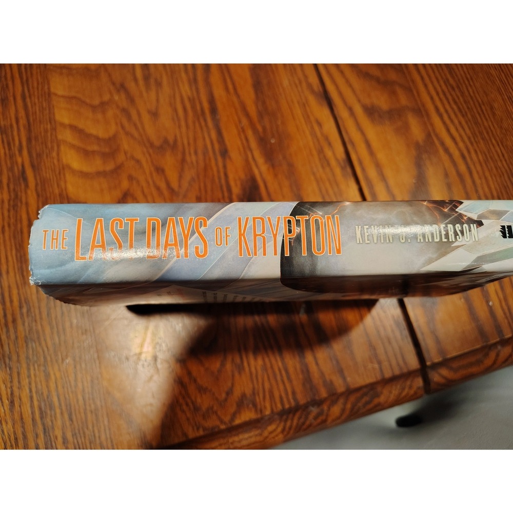 The Last Days of Krypton Hardcover Novel by Kevin J. Anderson Superman DC Comics - Picture 2 of 3